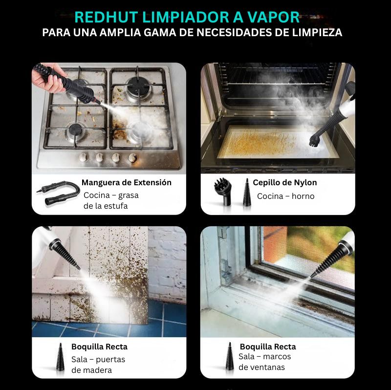 Máquina de limpieza a vapor presurizada todo en uno